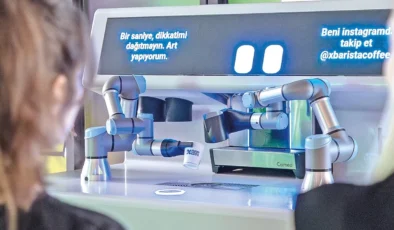 Yerli robot X barista sahaya çıktı