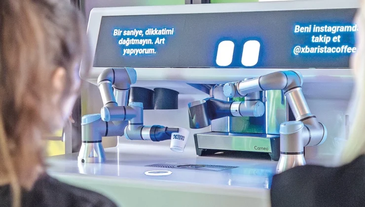 Yerli robot X barista sahaya çıktı