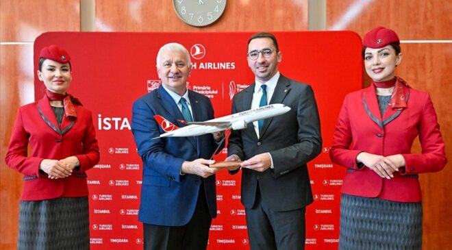 THY Romanya’daki dördüncü uçuş noktası olan Temeşvar’ı hizmete açtı