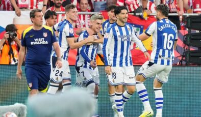 İspanya Kral Kupası’nda zafer Real Sociedad’ın finalde Atletico Madrid devrildi