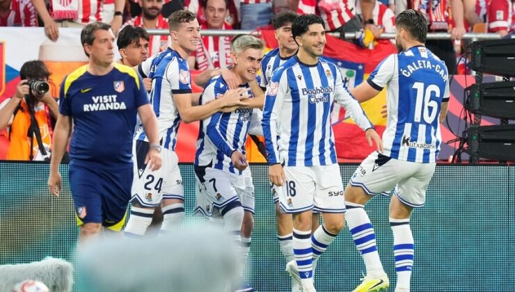 İspanya Kral Kupası’nda zafer Real Sociedad’ın finalde Atletico Madrid devrildi