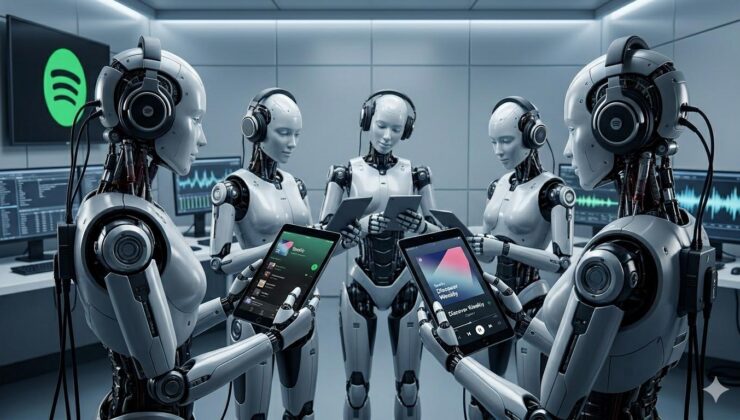 Yapay zeka ve bot ağlarıyla Spotify üzerinde sekiz milyon dolarlık vurgun