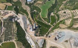 Antalya-Alanya otoyolu’nda tüneller göründü