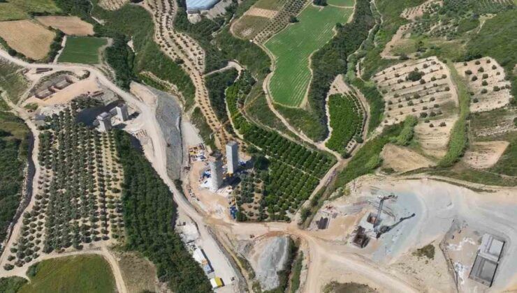 Antalya-Alanya otoyolu’nda tüneller göründü