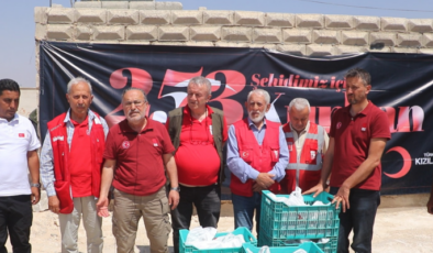 15 Temmuz Derneği ve Türk Kızılay’dan İdlib’de anlamlı organizasyon