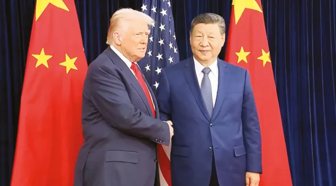 Pekin’de tarihi zirve: Xi Jinping, Donald Trump’ı görkemli bir törenle karşıladı!