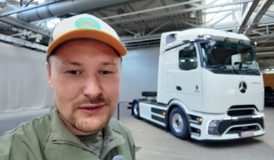 Elektrikli tırla imkansız denilen yolculuk: 40 bin kilometreyi 80 şarjla devirecek