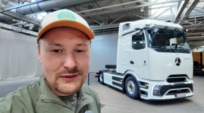 Elektrikli tırla imkansız denilen yolculuk: 40 bin kilometreyi 80 şarjla devirecek