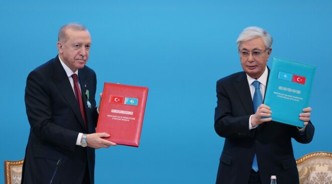 Türkiye ve Kazakistan arasında stratejik imzalar