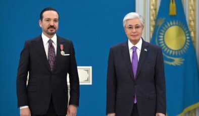 Kürşad Zorlu’ya Kazakistan’dan “Dostluk” Nişanı