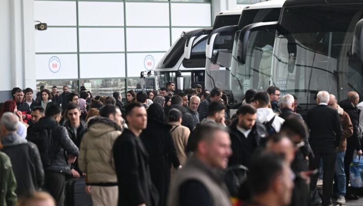 Otogarlarda 19 Mayıs ve Kurban Bayramı yoğunluğu: 12 bin ek otobüs yola çıkıyor