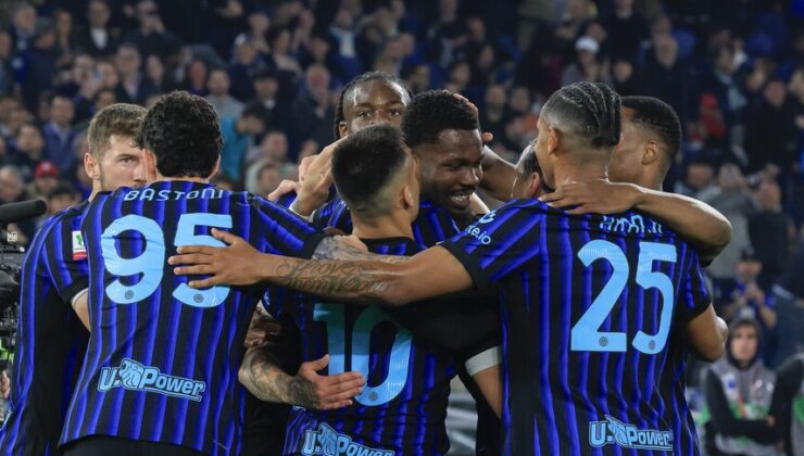 Roma Olimpiyat Stadı’nda Inter bayramı: İtalya Kupası 10. kez Milano ekibinin!