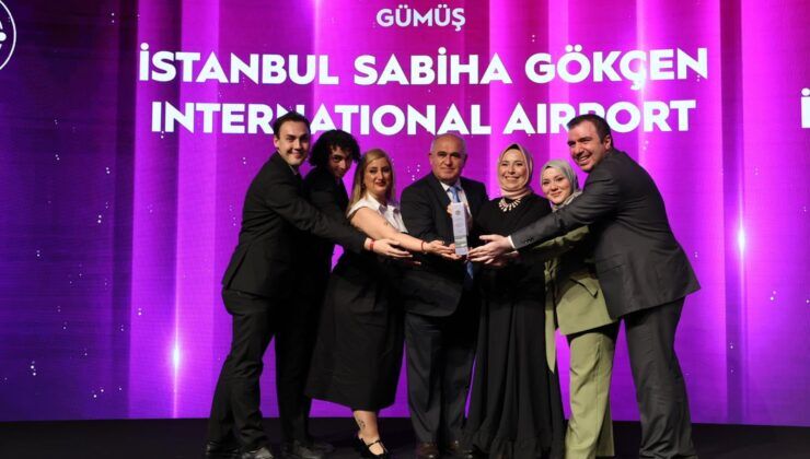 Sabiha Gökçen Havalimanı’na Uluslararası Arenada Çifte Ödül