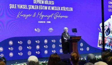 Emine Erdoğan’dan kadın istihdamına destek mesajı