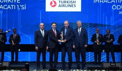 THY 2025 hizmet ihracatı şampiyonu oldu