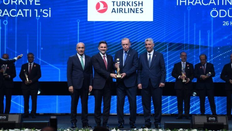 THY 2025 hizmet ihracatı şampiyonu oldu