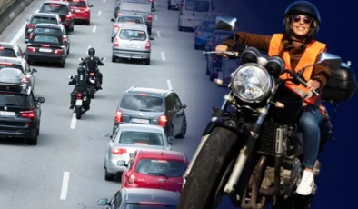 Trafikteki motosiklet oranı yüzde 37 seviyesine ulaştı