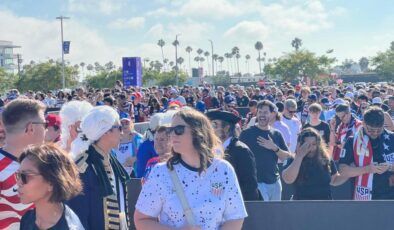 A Milli Takım’ın veda mücadelesine Los Angeles’ta büyük ilgi