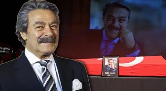 Kadir İnanır gözyaşlarıyla son yolculuğuna uğurlandı