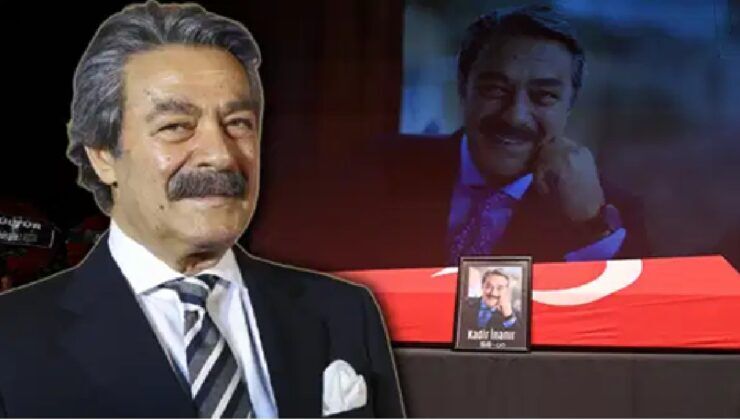 Kadir İnanır gözyaşlarıyla son yolculuğuna uğurlandı