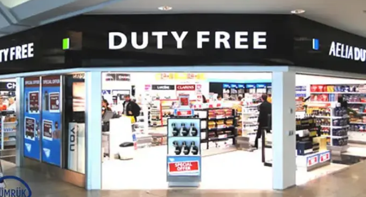 Duty Free mağazalarına yeni düzenleme