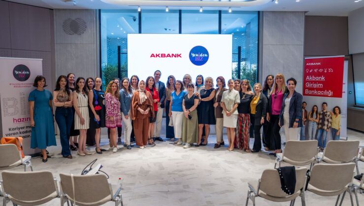Akbank iş birliğiyle YenidenBiz kadın girişimci okulu ilk mezunlarını verdi