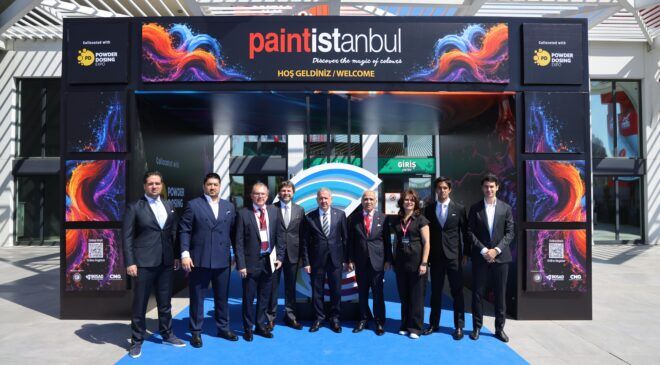 Boya ve kaplama sektörünün kalbi üç gün boyunca İstanbul’da attı