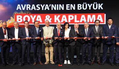 Avrasya’nın en büyük boya fuarı İstanbul’da kapılarını açtı