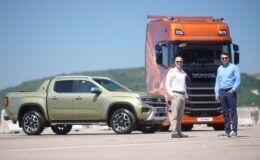 Scania ve Volkswagen test sürüşünde buluştu