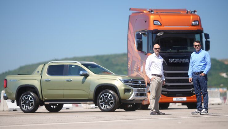 Scania ve Volkswagen test sürüşünde buluştu