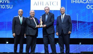Ahlatcı’ya ihracatta iki ödül birden