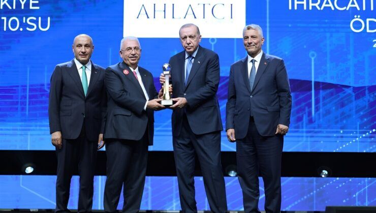 Ahlatcı’ya ihracatta iki ödül birden