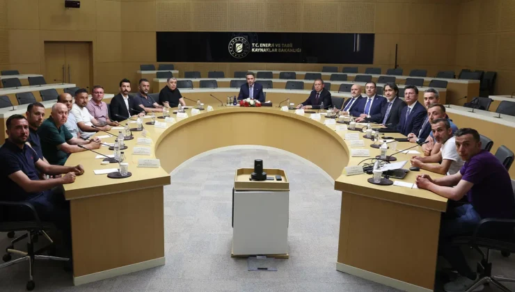 Enerji Bakanlığında maden işçilerinin hakları için kritik kabul