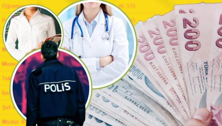 Temmuzda kim ne kadar alacak: İşte meslek meslek zamlı memur maaşları