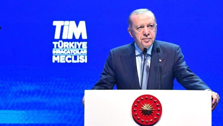 Erdoğan: Bir yılda yaptığımız ihracatı artık bir haftada yapıyoruz