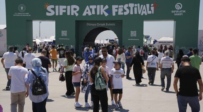 Sıfır Atık Festivali’ne rekor katılım: 1 milyonu aşkın ziyaretçi