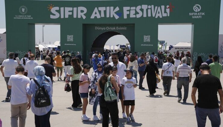 Sıfır Atık Festivali’ne rekor katılım: 1 milyonu aşkın ziyaretçi