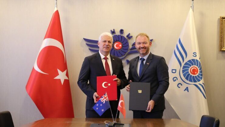 Türkiye ile Yeni Zelanda arasında havacılık iş birliği