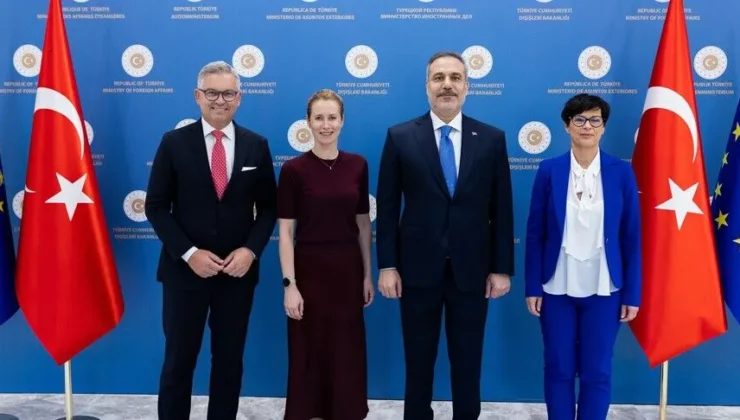 Bakan Fidan, AB’nin üst düzey temsilcilerini Ankara’da ağırladı
