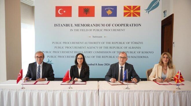KİK öncülüğünde Balkan pazarında milyarlık kamu ihaleleri için tarihi imza atıldı