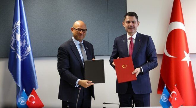 Türkiye küresel iklim finansmanının merkez üssü olmak için tarihi resmi anlaşmayı imzaladı