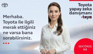 Toyota Türkiye’de yapay zeka dönemini başlattı: Dijital danışman Toya yayında