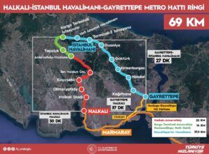 Halkalı ile İstanbul Havalimanı arası 30 dakikaya düşüyor: Türkiye’nin en uzun metro hattı açılıyor