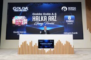 Golda Gıda Borsa İstanbul'da işlem görmeye başladı 3 1783502152 Borsa stanbul Genel Muduru Korkmaz Ergun