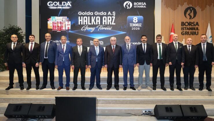 Golda Gıda, Borsa İstanbul’da işlem görmeye başladı