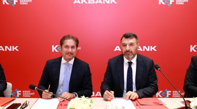 Akbank ve KGF iş birliğiyle Dijital KGF kredisi Akbank Mobil’de