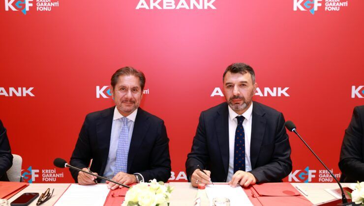 Akbank ve KGF iş birliğiyle Dijital KGF kredisi Akbank Mobil’de