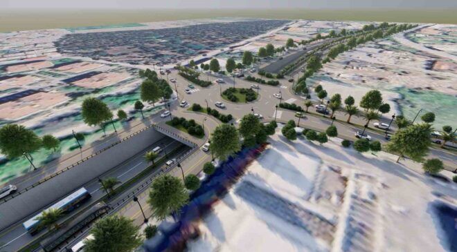 Turgutlu’da Ergenekon Köprülü Kavşağı Projesi için çalışmalar başladı