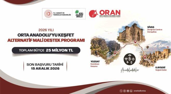 ORAN’dan bölge turizmine 25 milyon liralık destek