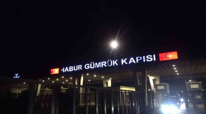 Türkiye’nin Irak’a açılan kapısı Habur’da rekor hareketlilik